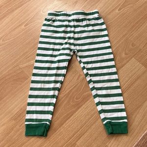 8/$25 Carter's Green Striped Pajama Pants Size 2T